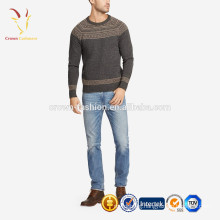 Men Winter Heavy Knit Wool Pullover Thick Sweater